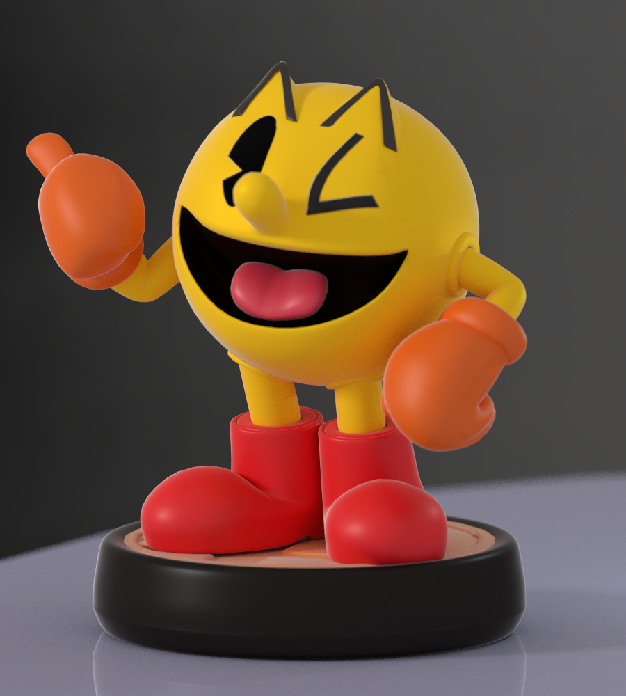 Pac-Man Amiibo!(Ver. 2)