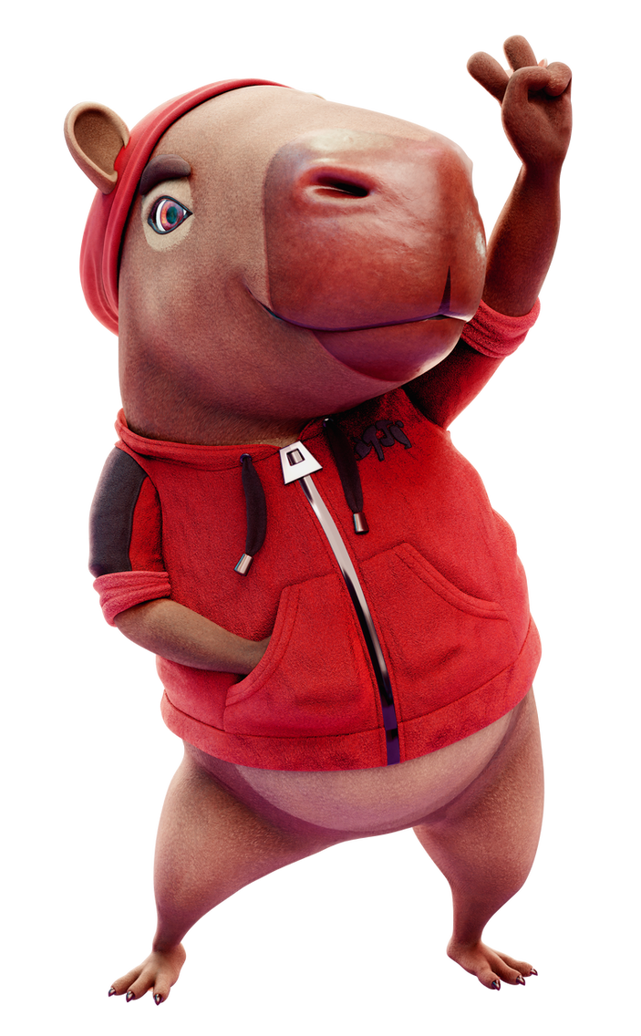 Capy Friend! by SmashingRenders on DeviantArt