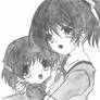 Nagisa and Ushio - Clannad