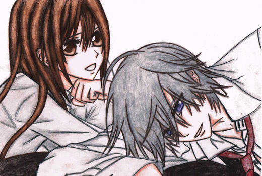 Yuuki and Zero - Vampire Knight