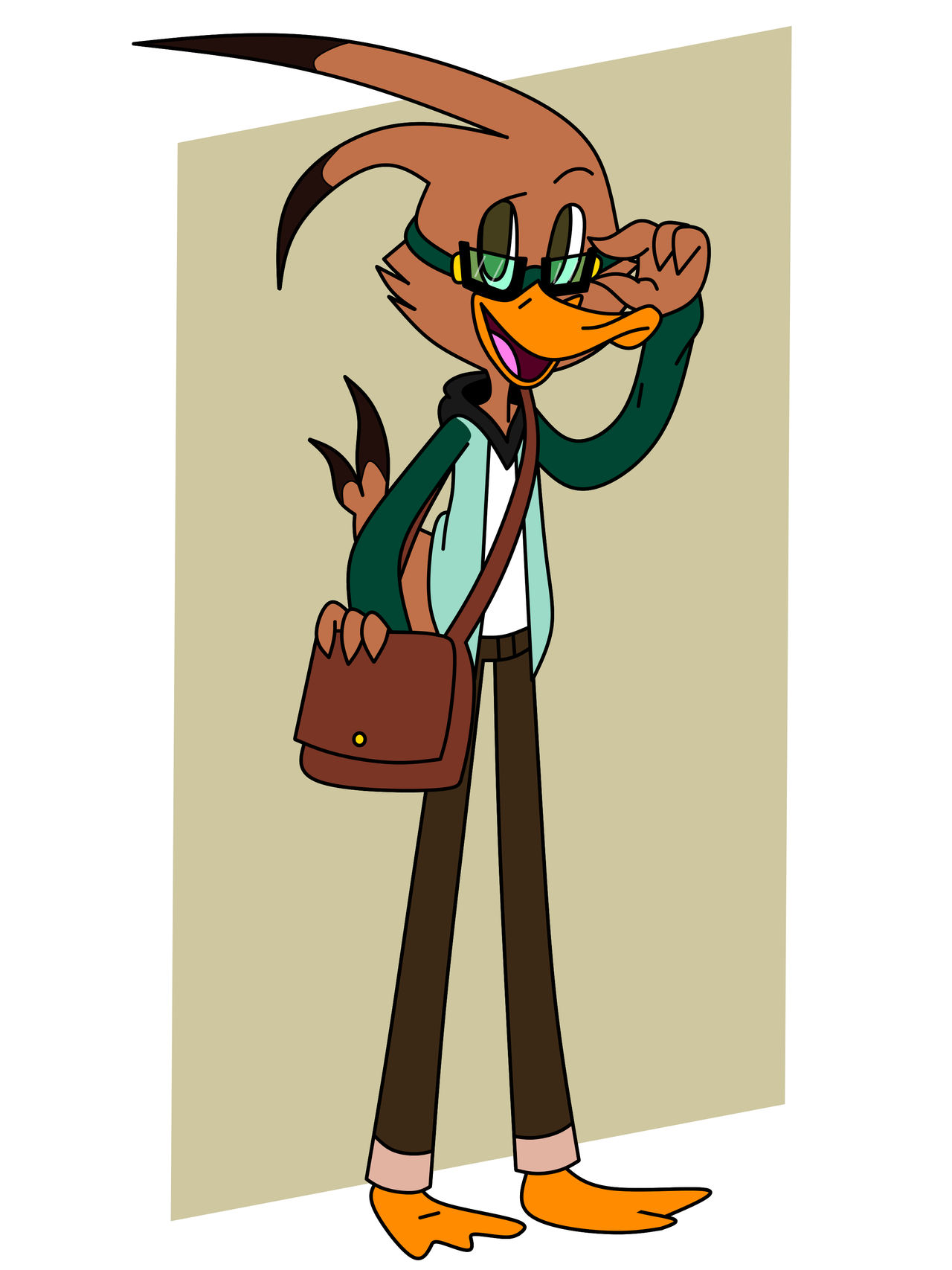 Perry the Duck by Brianna-the-Toon on DeviantArt