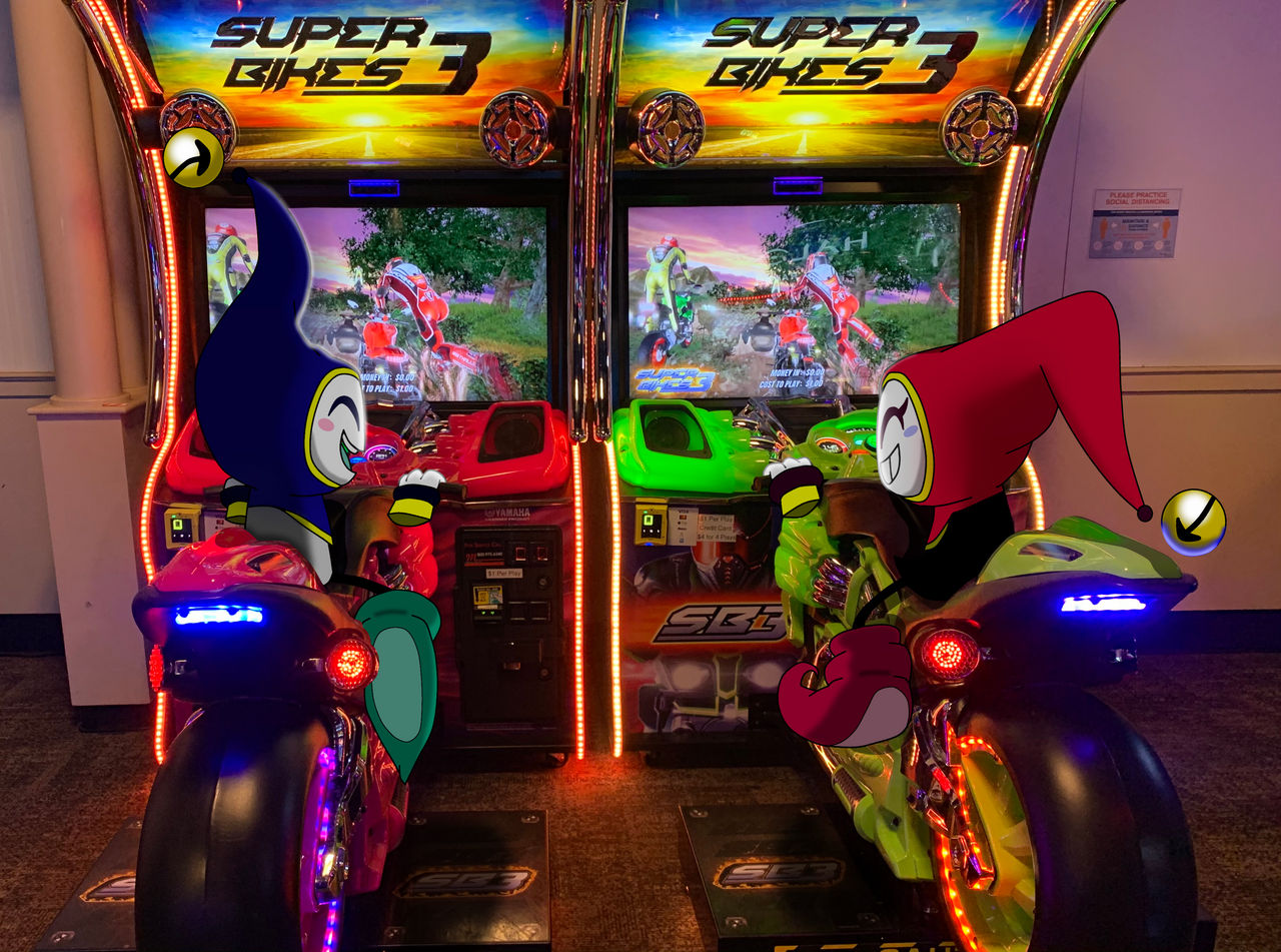 Jesters Arcade Jester Twins at the Arcade by Brianna-the-Toon on DeviantArt