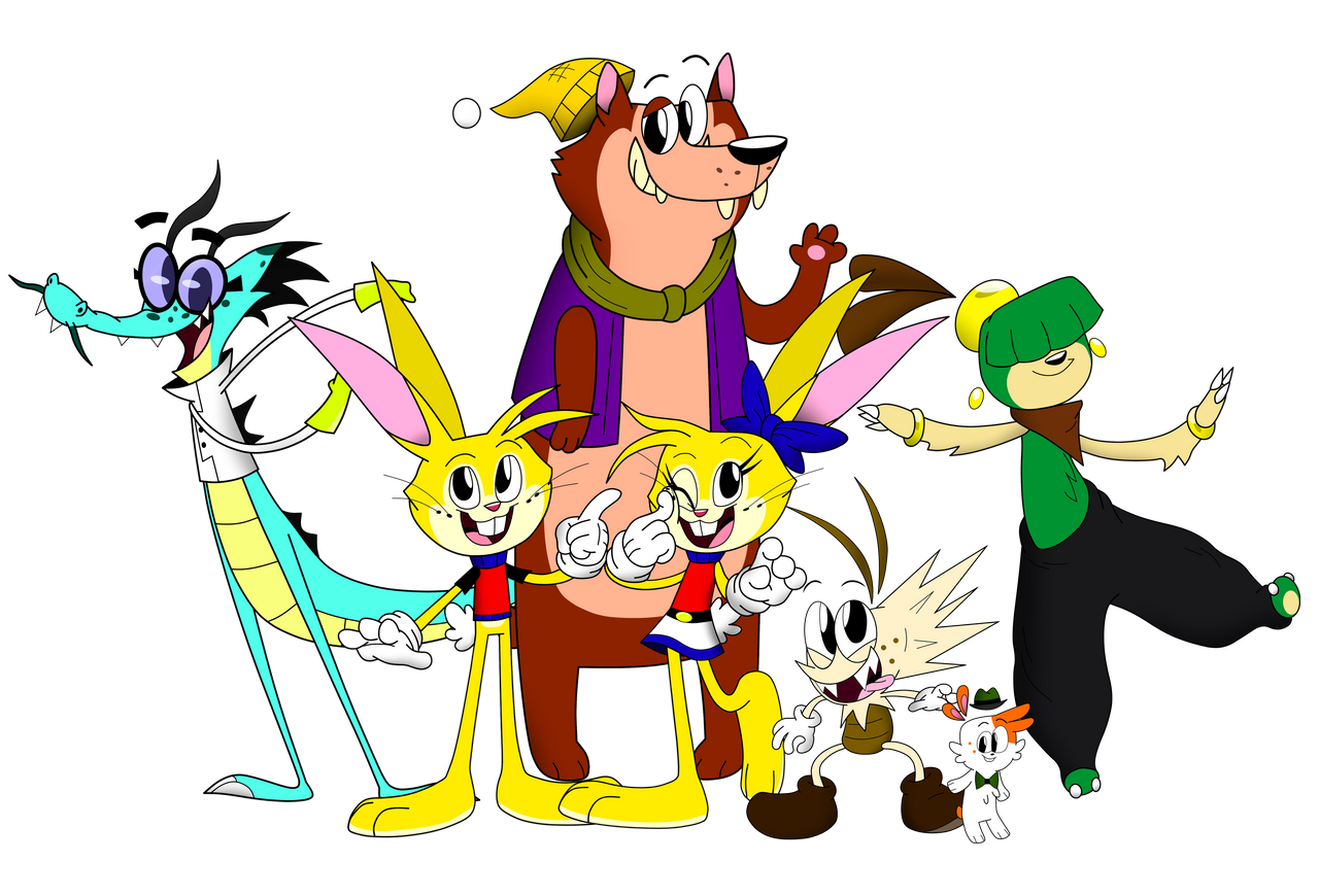Rodney Rabbit and Friends by Brianna-the-Toon on DeviantArt