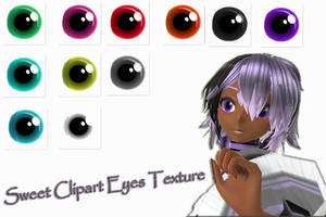 [MMD] Sweet Clipart Eye Texture ~DL~