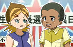 Obama-kun and Hillary-chan