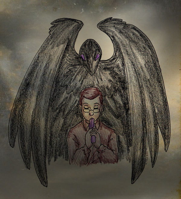 Bullet with Eagle Wings by ErinPtah