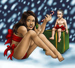 Christmas Fanservice 2010 by ErinPtah