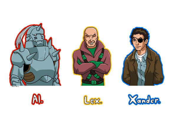 Al. Lex. Xander. by ErinPtah