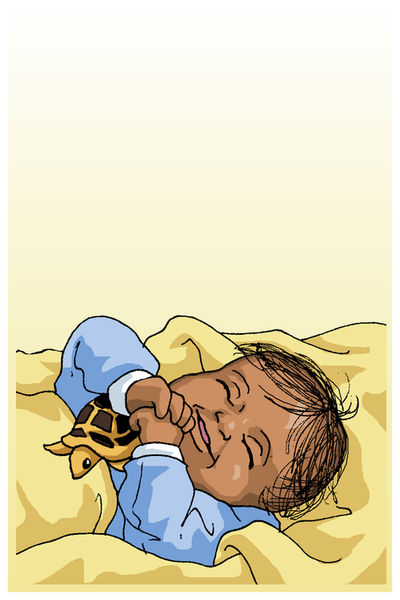 Baby George and his daemon by ErinPtah