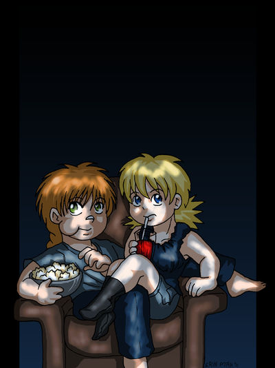 PxS - Movie Night by ErinPtah