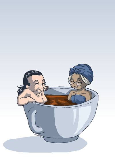 A Hot Cup Of Tea by ErinPtah