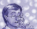 A Kiss for Tiny Jon by ErinPtah
