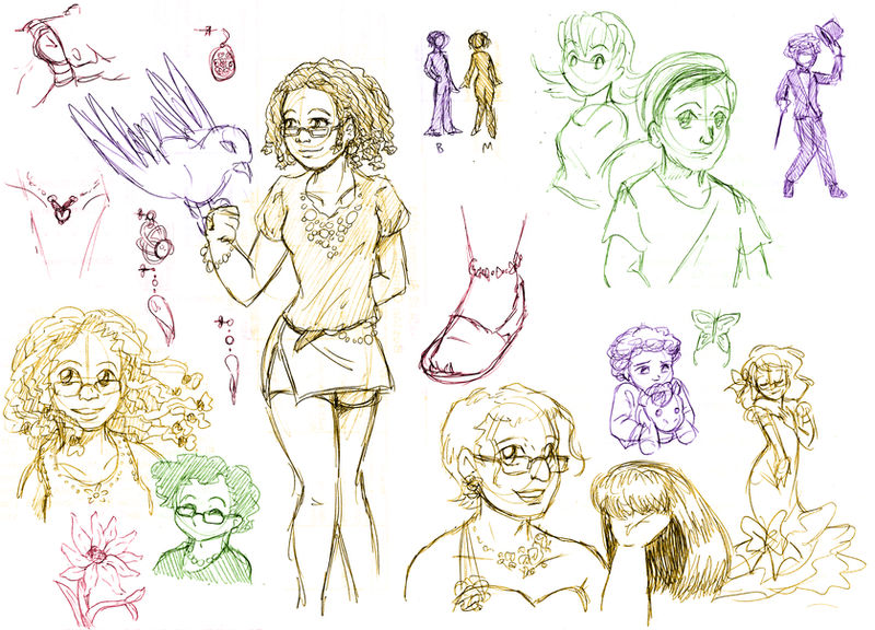 BICP Sketchpile - Earrings