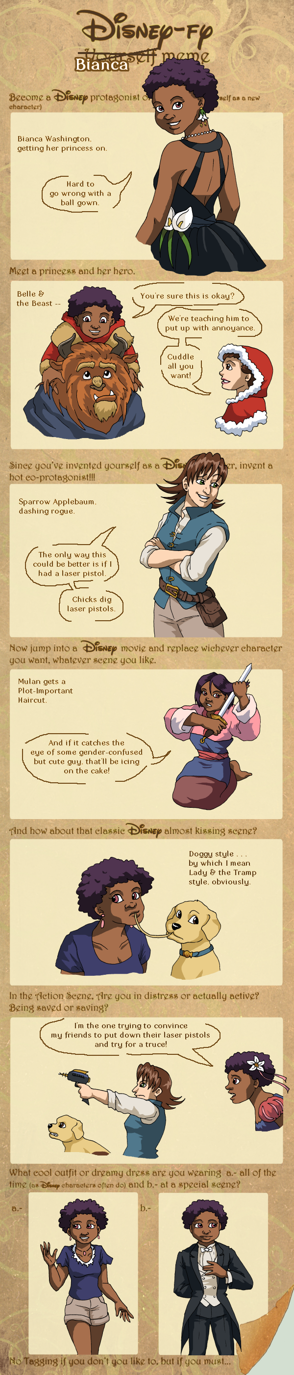 Disney-fy Bianca Meme