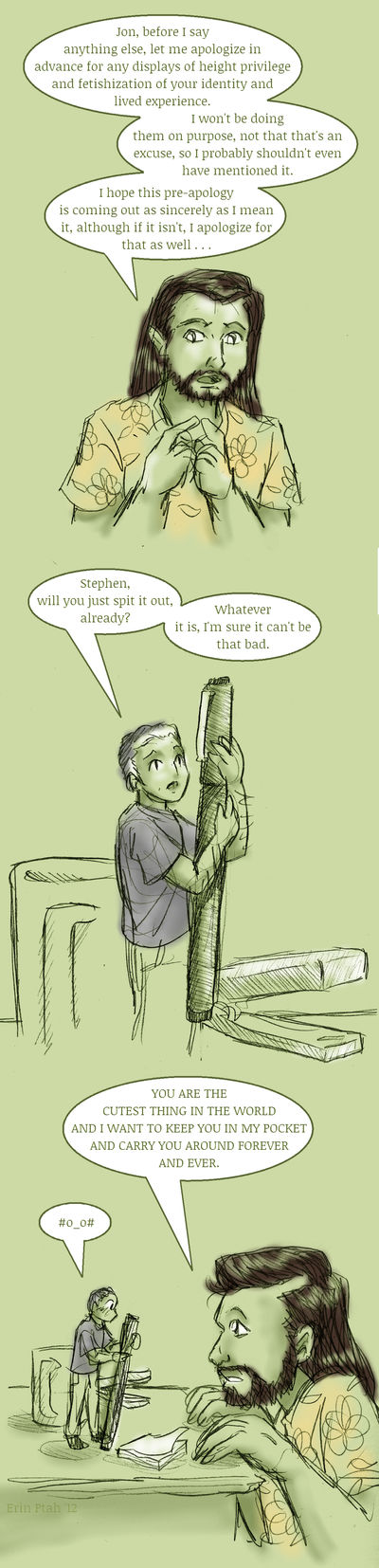 Someone Has A Tiny Jon Fetish by ErinPtah