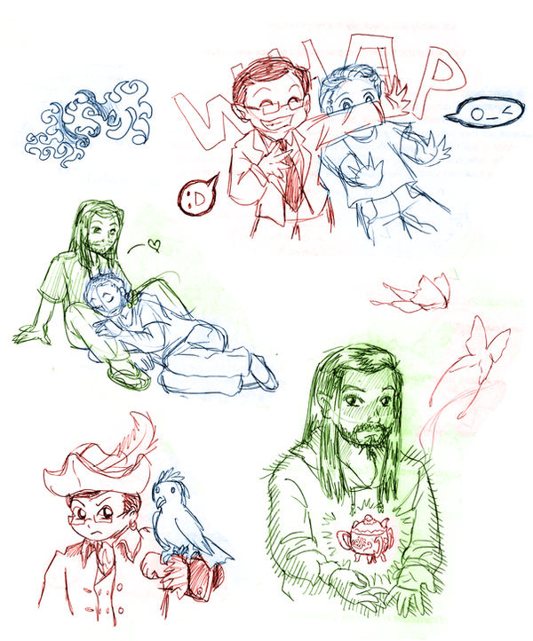 Sketches - Whap! by ErinPtah