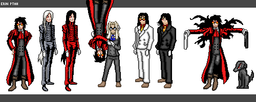 Dolls - Alucard (and Integra) by ErinPtah
