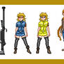Dolls - Seras and Pip (and the Cannon)