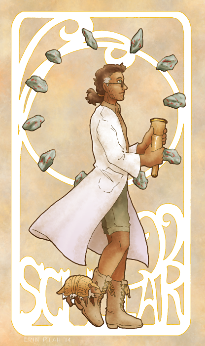 Carlos Ramirez - The Scholar by ErinPtah