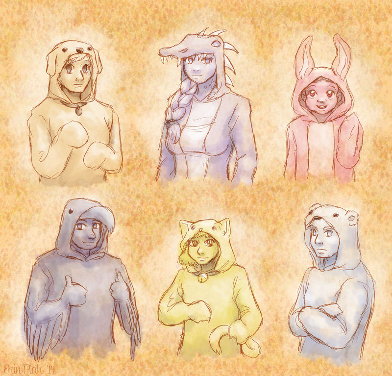 But I'm A Cat Person - Animal Hoodies by ErinPtah