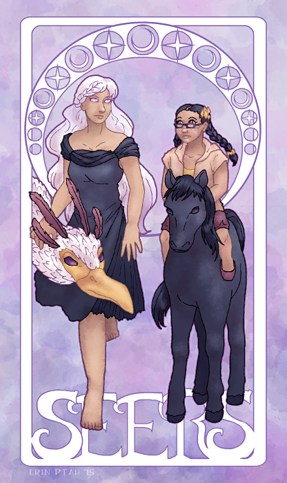 Sohvi Palmero and Janice Cabrera - The Seers by ErinPtah
