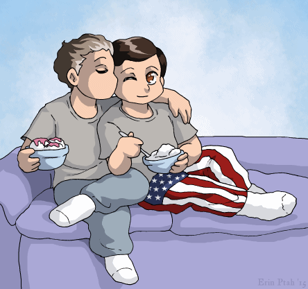 Commission - Ice Cream Cuddles