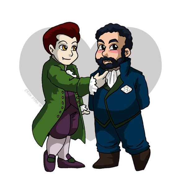Reward Chibis - Aldo and Gerard by ErinPtah