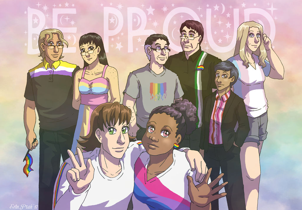 Be Indivisible, Caring, and Proud by ErinPtah