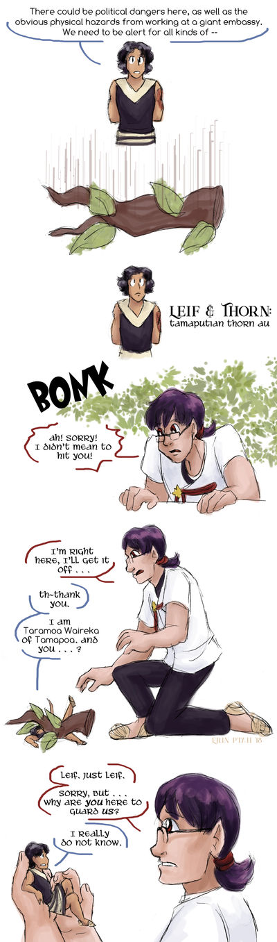 Tamaputian Thorn AU by ErinPtah