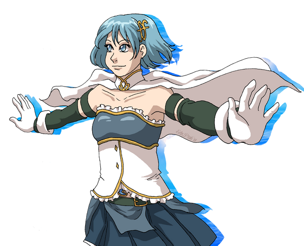 Sayaka Swoosh by ErinPtah