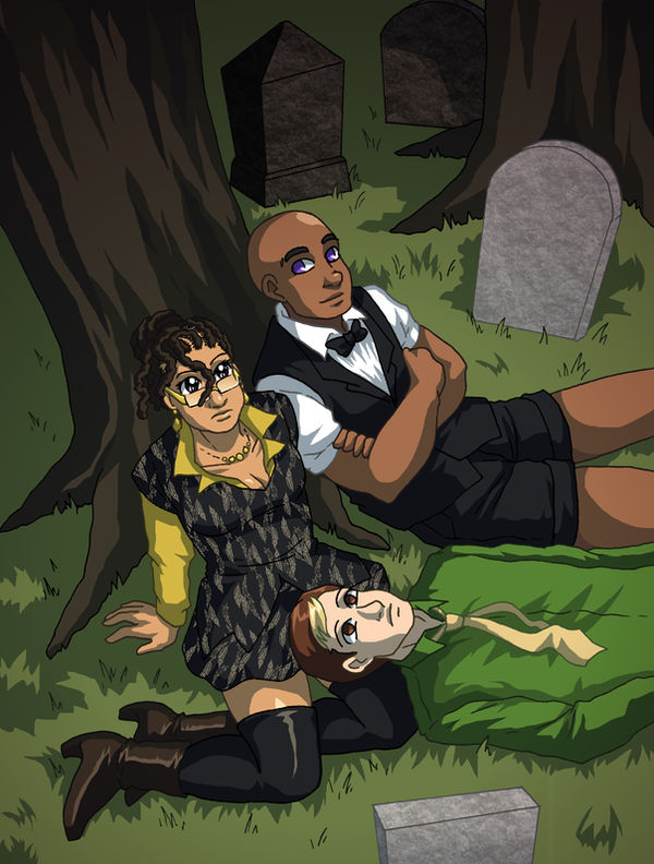 Trees and Tombstones by ErinPtah