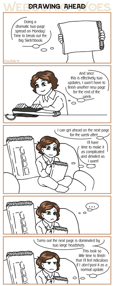 Webcomic Woes 18 - Saving some work by ErinPtah