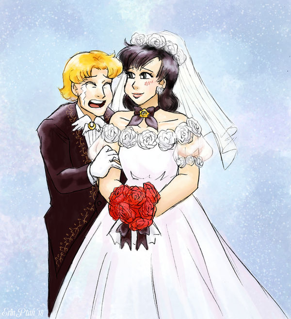 I Now Pronounce You Moon And Wife by ErinPtah
