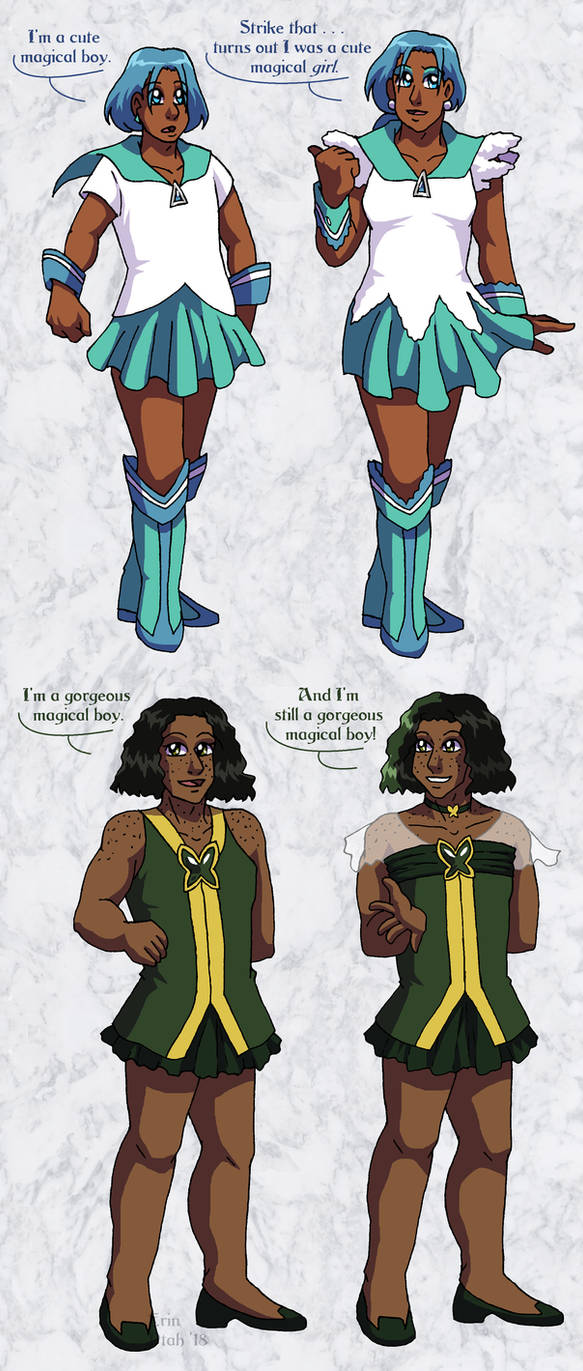 Magical Femmes by ErinPtah