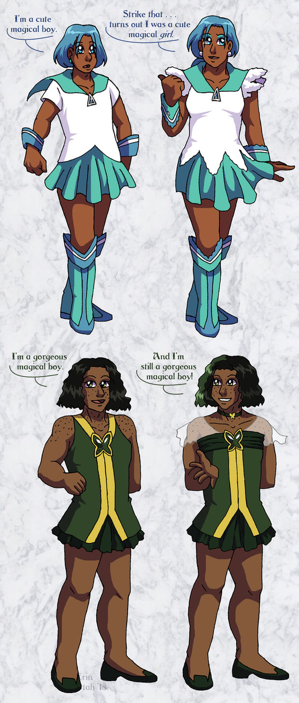 Magical Femmes by ErinPtah