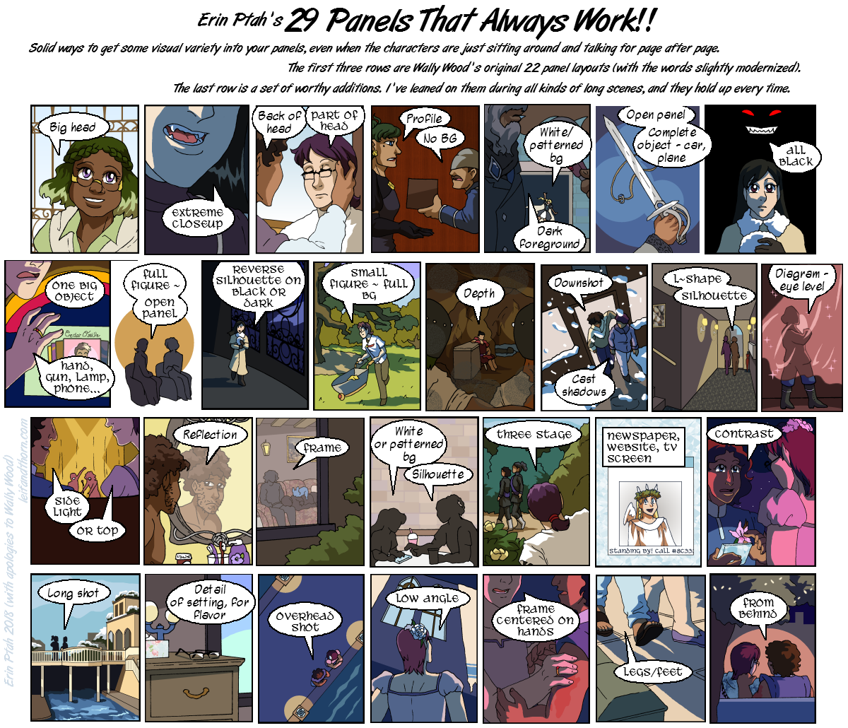 29 Panels That Always Work by ErinPtah