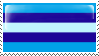 Trans Man Flag Stamp - Base