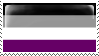 Asexual Flag Stamp - Base