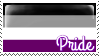 Asexual Pride Stamp by ErinPtah