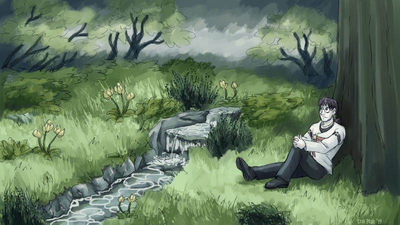 Wallpaper - The glory of the garden by ErinPtah