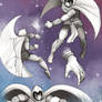 Moon Knight studies 2 - Two In One