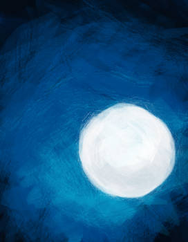 Scratchy moon background -free-