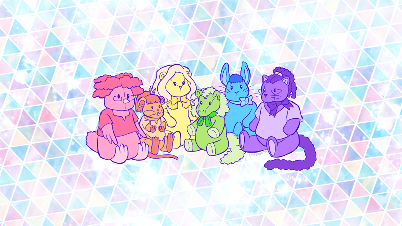 Wallpaper - Pride Plushes