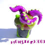 Tentacle Bog Monster Cupcake