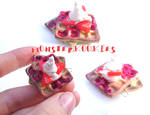 Strawberry Waffles by monsterkookies