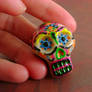 Day Of The Dead Focal Bead