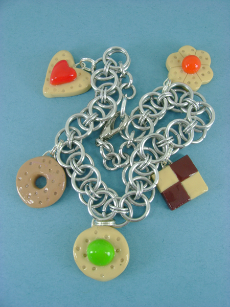 Yoshi's Cookie Charm Bracelet