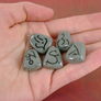 Five Lil' Stone Rune Charms