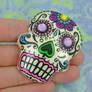 Colourful Painted Sugar Skull