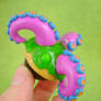 Pink Tentacle Infested Cupcake